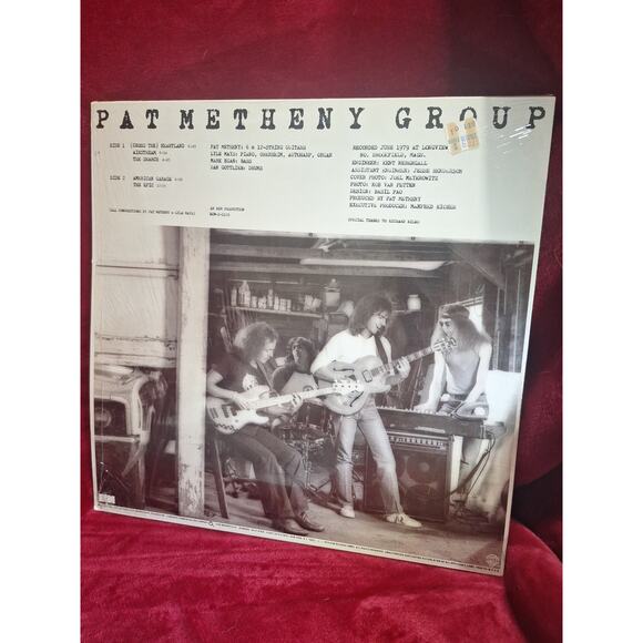 Pat Metheny Group – American Garage Vinyl LP ECM 1155 VG+/NM - Picture 3 of 7